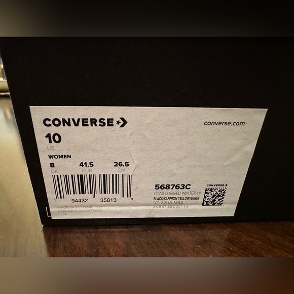 Converse Chuck Taylor All Star Gore-Tex Waterproof Lugged High Top Sneaker - Picture 8 of 8